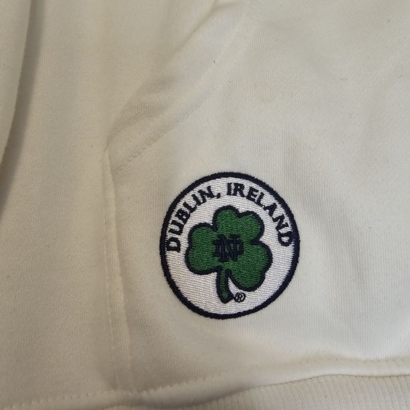 White and Green Ireland Hoodie - Picture 8 of 8